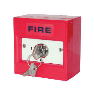 Buton de incendiu conventional cu cheie electrica WR9101-SB K20SRS, NC/NO
