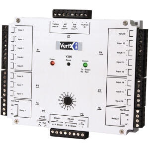 Interfata de control acces HID 70200XEB0NX V200, 16 intrari, 9-18 V