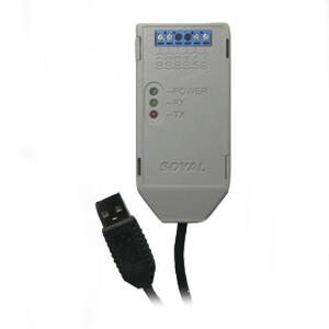 Interfata USB/485 cu izolator Soyal AR 321CM, 5 V, 200 mA