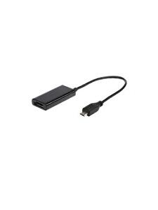 Adaptor GEMBIRD A-MHL-003, Micro-USB - HDMI, 16 cm, Full HD/60Hz, Negru