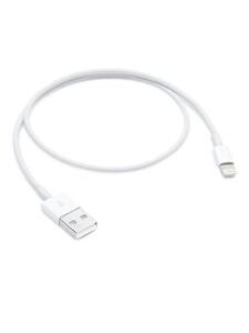Cablu de date Apple me291zm/a, Lightning, 0.5m, Alb