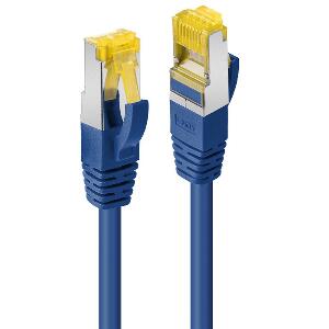 Cablu de retea S/FTP cat 7 LSOH Albastru 10m, Lindy L47283