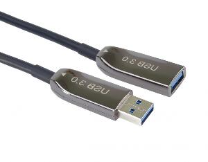 Cablu prelungitor activ USB 3.0 AOC T-M 15m, ku3opt15