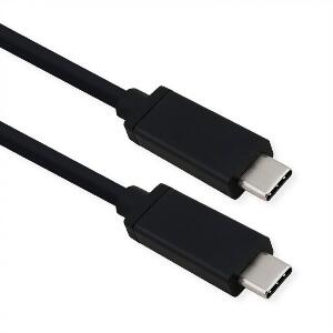 Cablu USB 4-C Gen 3 PD (Power Delivery) 20V5A Emark T-T 0.8m Negru, Roline 11.02.9081