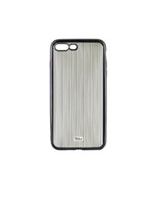 Carcasa pentru iPhone 7 Plus Tellur TLL118641, decupaje exacte, linii verticale Negre, silicon, Negru