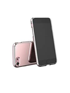 Carcasa pentru Iphone 7 Tellur TLL118304, Premium Mirror Shield, rezistenta la socuri si zgarieturi, poliuretan, Roz