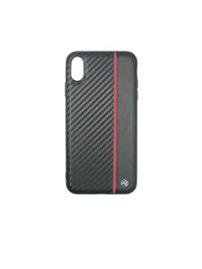 Carcasa pentru Iphone XS MAX Tellur TLL121445, rezistenta la socuri, rezistenta la zgarieturi, carbon, Negru