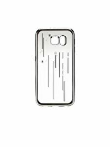 Carcasa pentru Samsung Galaxy S6 Tellur TLL118161, Fulg, rezistenta la socuri si zgarieturi, silicon, Argintiu