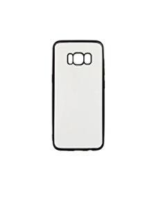 Carcasa pentru Samsung Galaxy S8 Plus Tellur TLL121451, decupaje exacte, margini Negre, silicon, Incolor