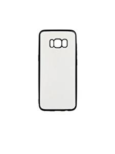 Carcasa pentru Samsung Galaxy S8 Tellur TLL121441, decupaje exacte, margini Negre, silicon, Incolor