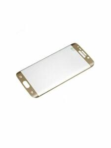Folie pentru Samsung Galaxy S6 Edge Plus Tellur TLL145093, 3D, sticla securizata, margini curbate, Auriu