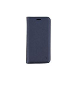 Husa pentru Iphone 8 Tellur TLL118944, rezistenta la socuri si zgarieturi, flip cover, policarbonat + piele ecologica, Albastru