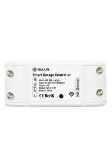 Kit control usa garaj Tellur TLL331171, Wi-Fi, Android/IOS, aplicatie Tellur Smart, Alb