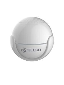 Senzor de miscare Tellur TLL331121, Wi-Fi, senzor PIR, plastic, Alb