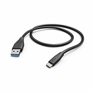 Cablu de date USB Type-C, Hama, 178396, USB-3.1, 1,5 m, Negru