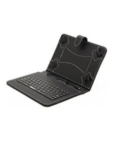 Husa Tableta MRG 0013, 9 inch, tastatura Micro-USB, prindere 4 cleme, Negru