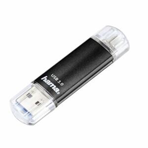 USB Flash Drive Hama, 123999, 32 Gb, USB 3.0, negru
