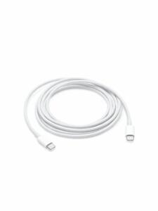 Cablu de date Apple MLL82ZM/A, 18 W, 2 m, TypeC - TypeC, Alb
