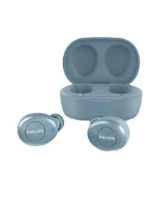 Casti in-ear Philips TAT2205BL/00, wireless, 12 h, Bluetooth v5.1, Albastru