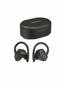 Casti in-ear sport Philips TAA5205BK/00, 20 h, Bluetooth v5.1, microfon, Negru