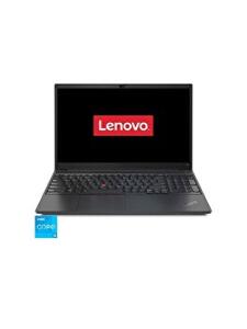 Laptop Lenovo ThinkPad E15 Gen 2 Procesor Intel® Core™ i3-1115G4, 6M Cache, up to 4.10 GHz 15.6 inch FHD, 8 GB, 256 GB SSD, Intel UHD Graphics, FPR, Negru