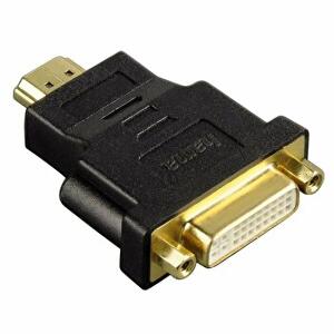Adaptor compact HDMI-DVI-D Hama, 34036, negru