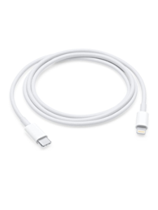 Cablu de date Apple MQGJ2ZM/A, Lightning - Type-C, 1 m, Alb