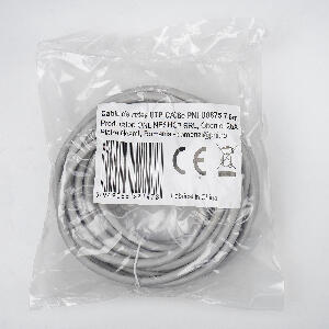 Cablu de retea UTP CAT6e PNI U0675, patch mufat 2xRJ45, 8 fire x 0.4 mm, 7.5m