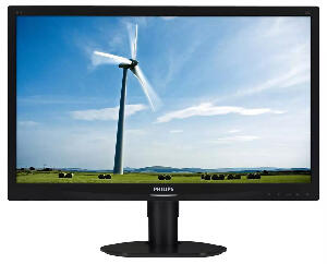 Monitor PHILIPS 241S4L, 24 Inch Full HD LCD, VGA, DVI, Grad A-