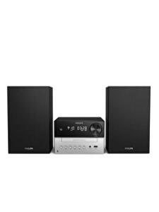 Microsistem audio Philips TAM3205/12, 18 W, telecomanda, Bluetooth, Negru