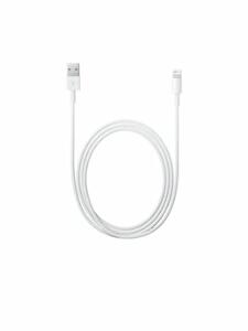 Cablu de date Apple MD819ZM, Lightning, 2 m, bulk, Alb