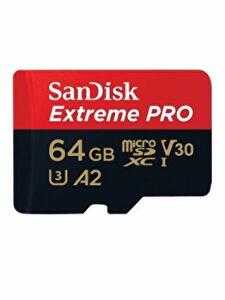 Card memorie Sandisk Extreme Pro, microSDXC, 64 GB, UHS-I, U3, Clasa 10, Negru