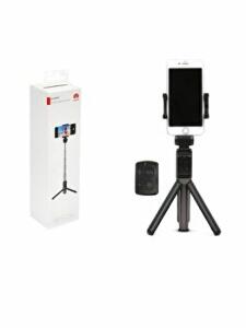 Selfie Stick Trepied Huawei AF15 Pro, Bluetooth, Indicatori LED, Negru