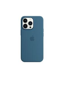 Protectie Spate Apple, compatibil cu Apple iPhone 13 Pro Max, silicon, Albastru