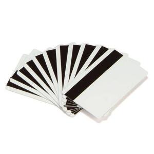 Card magnetic PVC Zebra Hi-Co CR80 alb encodat