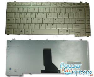 Tastatura Toshiba Satellite A85 alba