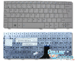 Tastatura Asus Eee PC 1001HA alba