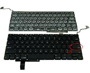 Tastatura Apple MacBook Pro MC024LL A layout US fara rama enter mic