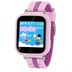 Ceas GPS Copii iUni Kid601, Telefon incorporat, Alarma SOS, 1.54 Inch, Touchscreen, Jocuri, Pink