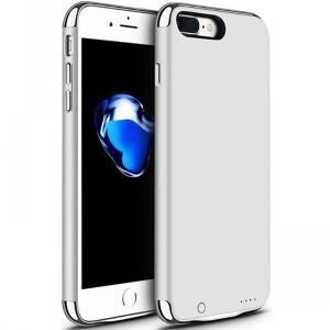 Husa Baterie Ultraslim iPhone 7 Plus/8 Plus, iUni Joyroom 3500mAh, Silver