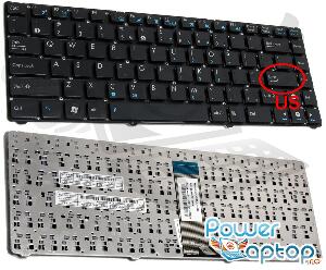 Tastatura Asus Eee PC 1201T layout US fara rama enter mic