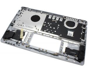 Tastatura Asus VivoBook X201E neagra cu Palmrest argintiu