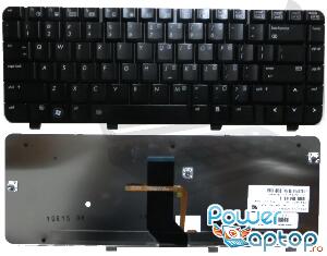 Tastatura HP Pavilion DV3 1000 iluminata backlit