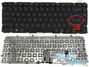 Tastatura HP Envy 6 1000 series layout US fara rama enter mic