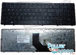 Tastatura HP EliteBook 8560p rama neagra