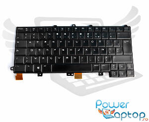 Tastatura Dell Alienware M14x R2 iluminata backlit FR