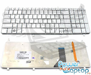 Tastatura HP Pavilion DV8 1050ES Argintie iluminata backlit