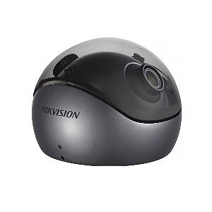 Camera supraveghere Dome IP Hikvision DS-2CD6812D, 1 MP, 2.8 mm, microfon