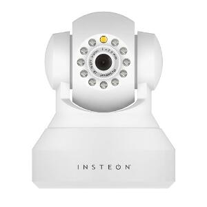 Camera supraveghere IP wireless Insteon 2864-222, 1 MP, IR 8 m, WiF, alb