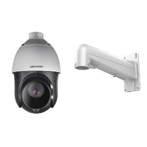 Camera supraveghere Speed Dome Hikvision TurboHD DS-2AE4225TI-A, 2 MP, IR 100 m, 4.8 - 120.0 mm, 25x + Suport